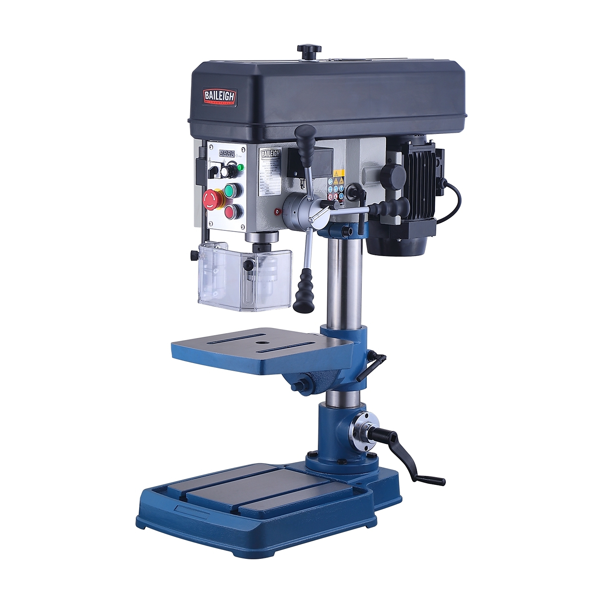 Baileigh, Metal Drill Press, Horsepower 0.5 HP, Volts 110 Model# DP-4016B-VS